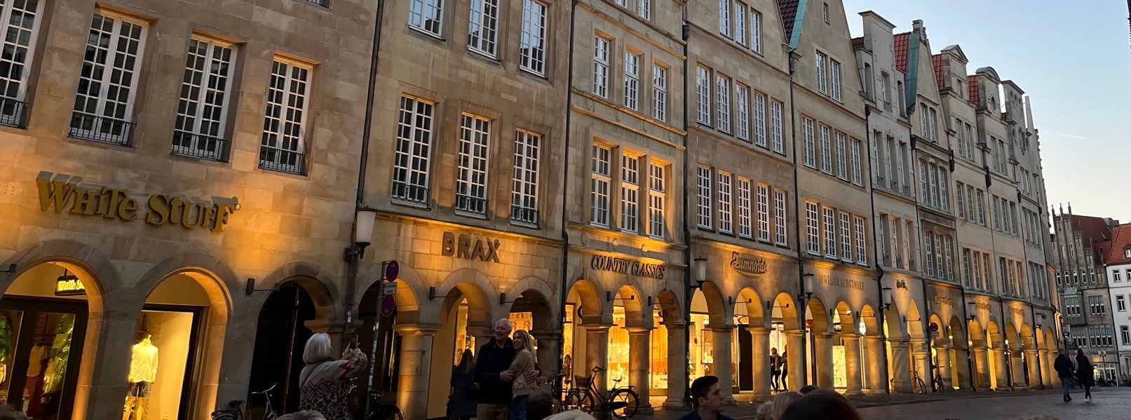 Prinzipalmarkt am Abend