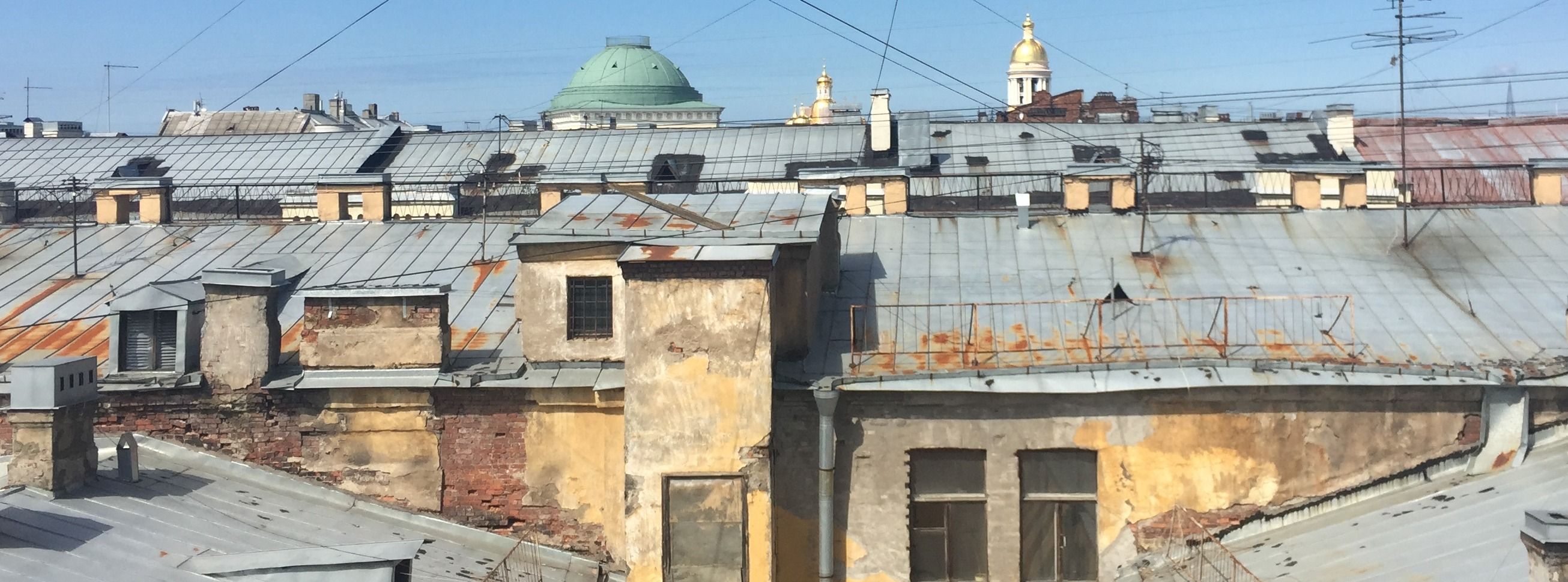 St Petersburg Dächer