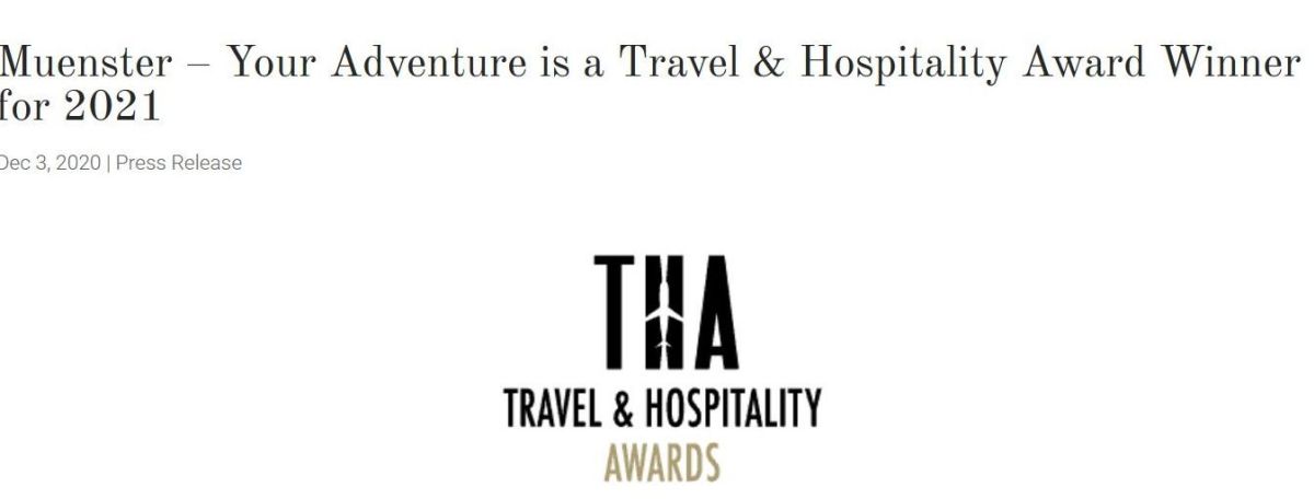 Renowned Award for Muenster - Your Adventure