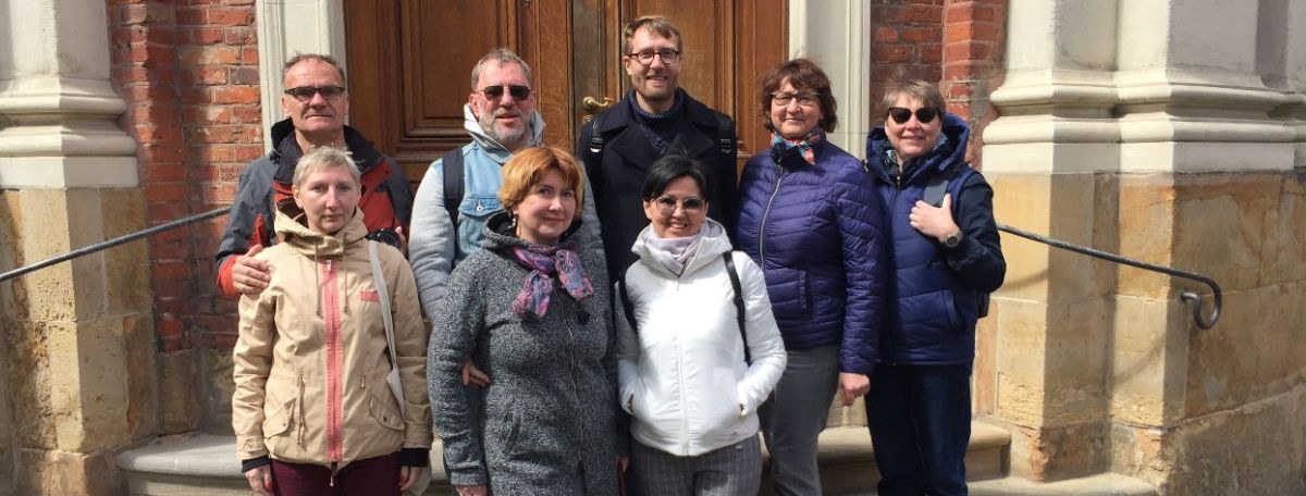 Stadtführung mit Freunden aus dem russischen Stupino