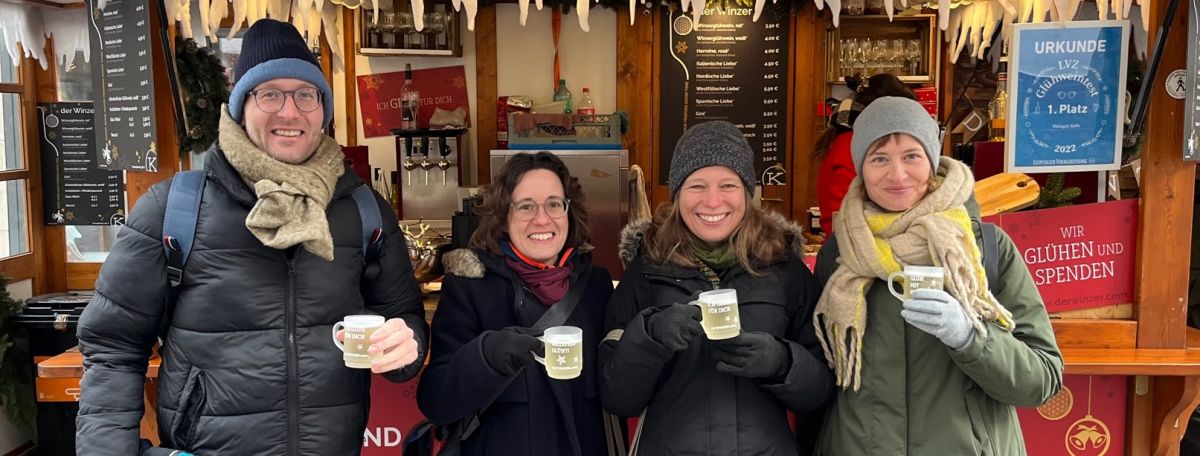 Gäste bei der Stadtführung "Winter Special"