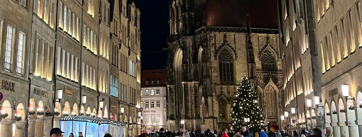 Prinzipalmarkt in Münster zur Weihnachtszeit